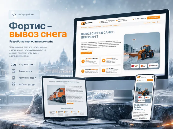 Разработка и SEO-продвижение B2B сайта услуг — рост позиций и заявок